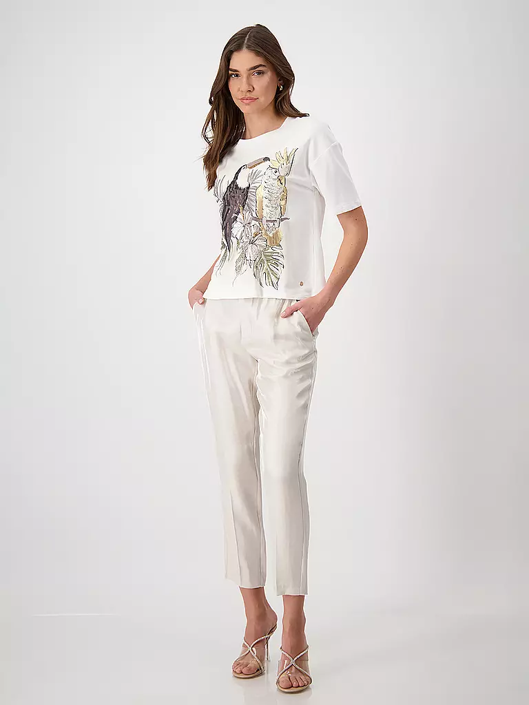 MONARI | T-shirt | Crema
