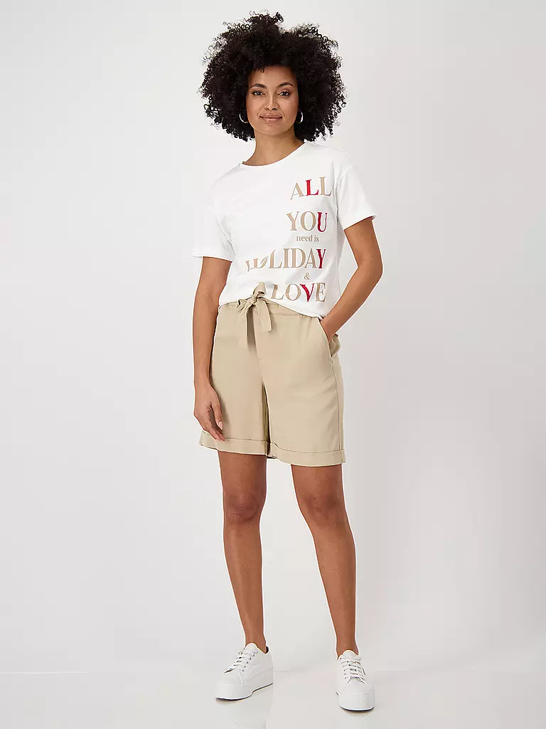 MONARI | T-shirt | Crema