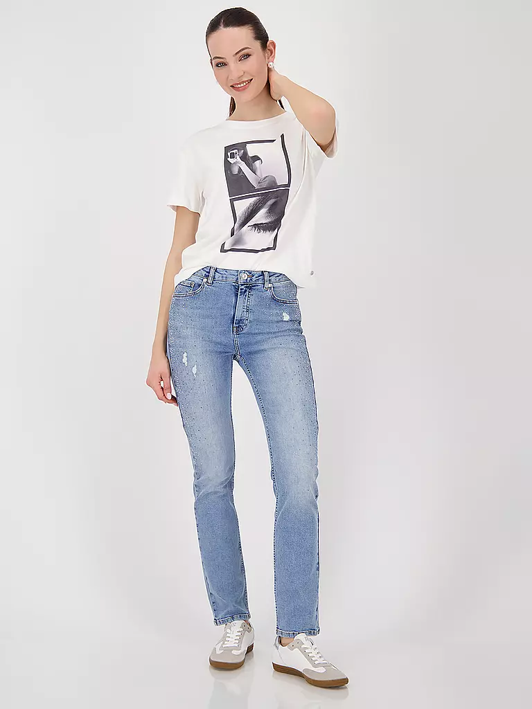 MONARI | T-shirt | Crema