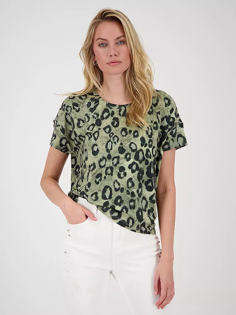 MONARI | T-shirt | Verde scuro