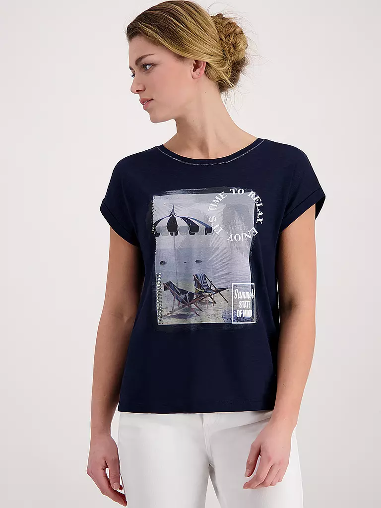 MONARI | T-Shirt | Blu scuro