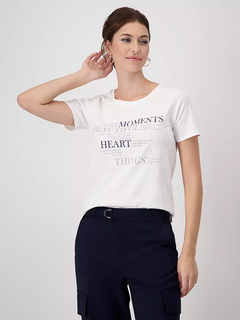 MONARI | T-Shirt | Crema