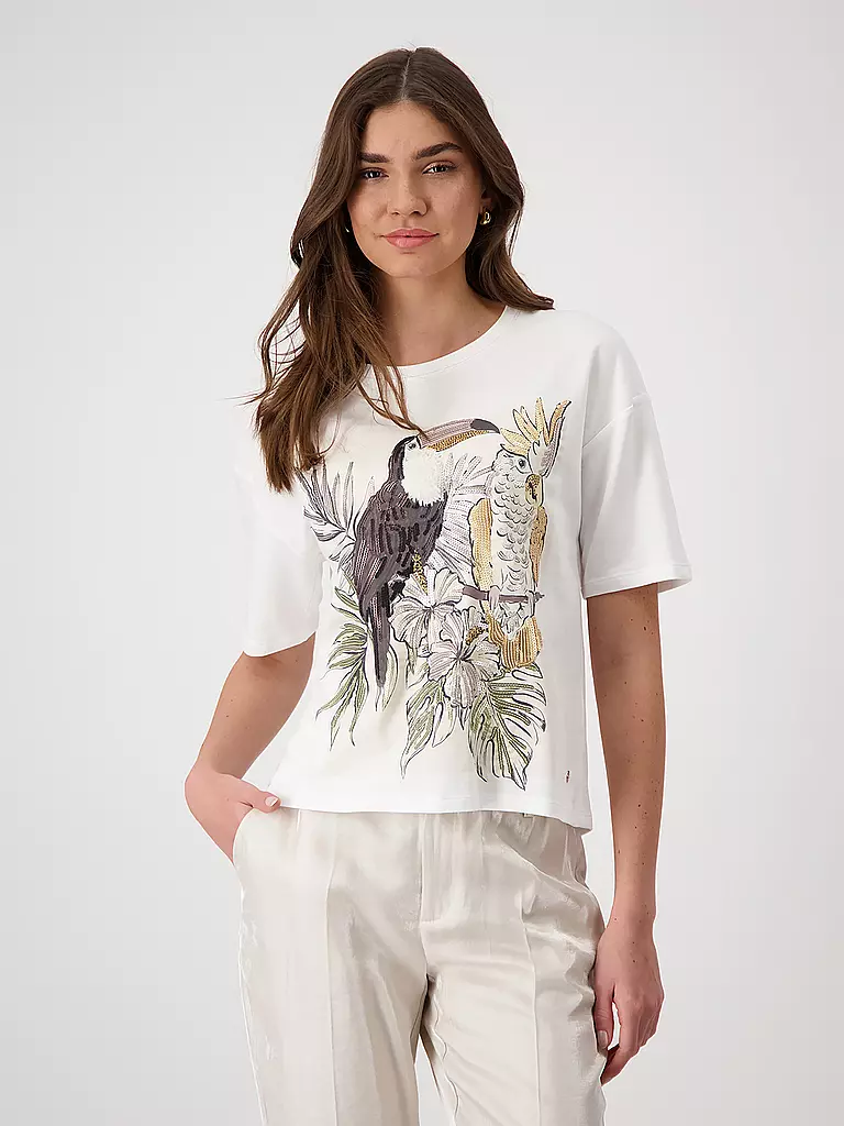 MONARI | T-shirt | Crema