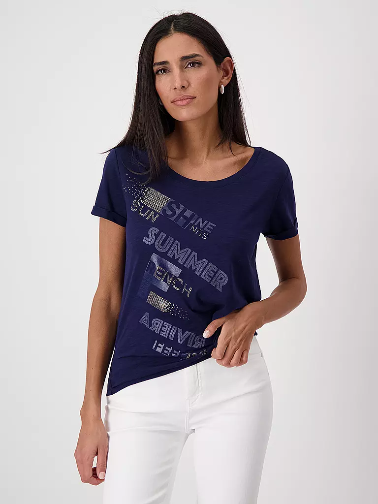 MONARI | T-Shirt | Blu scuro