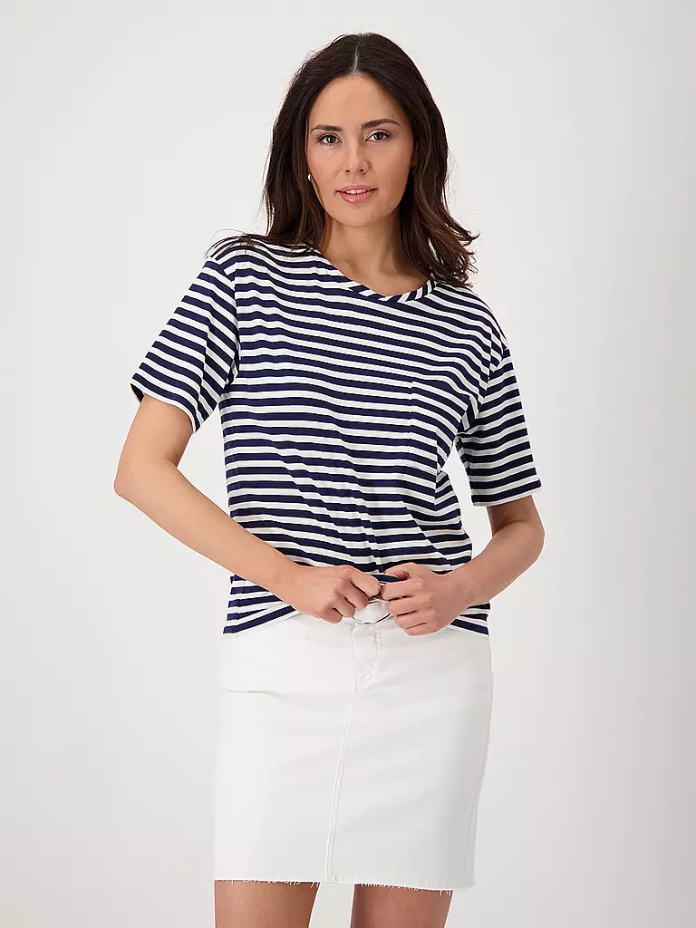 MONARI | T-shirt | Blu scuro