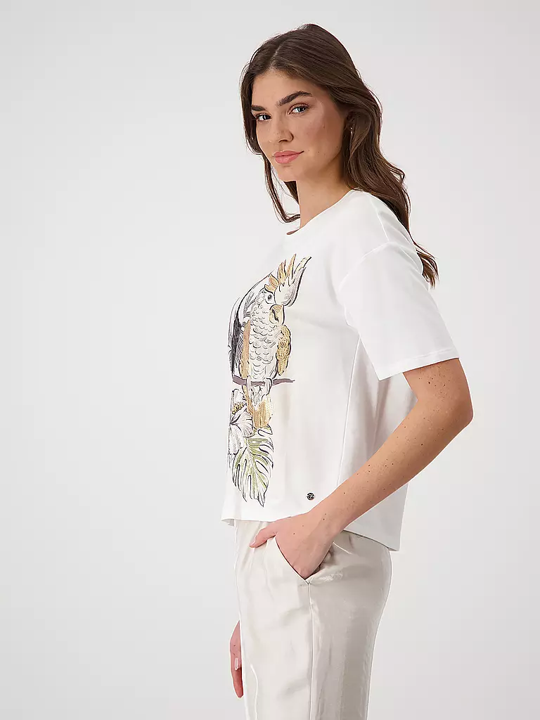 MONARI | T-shirt | Crema