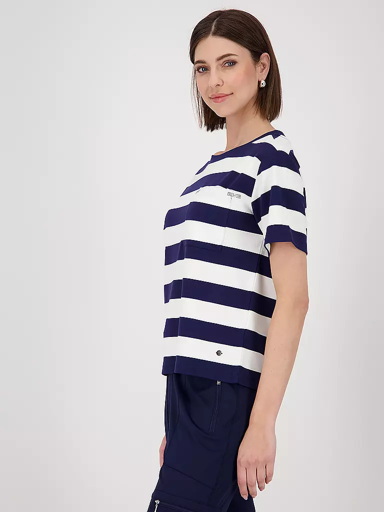 MONARI | T-shirt | Blu scuro