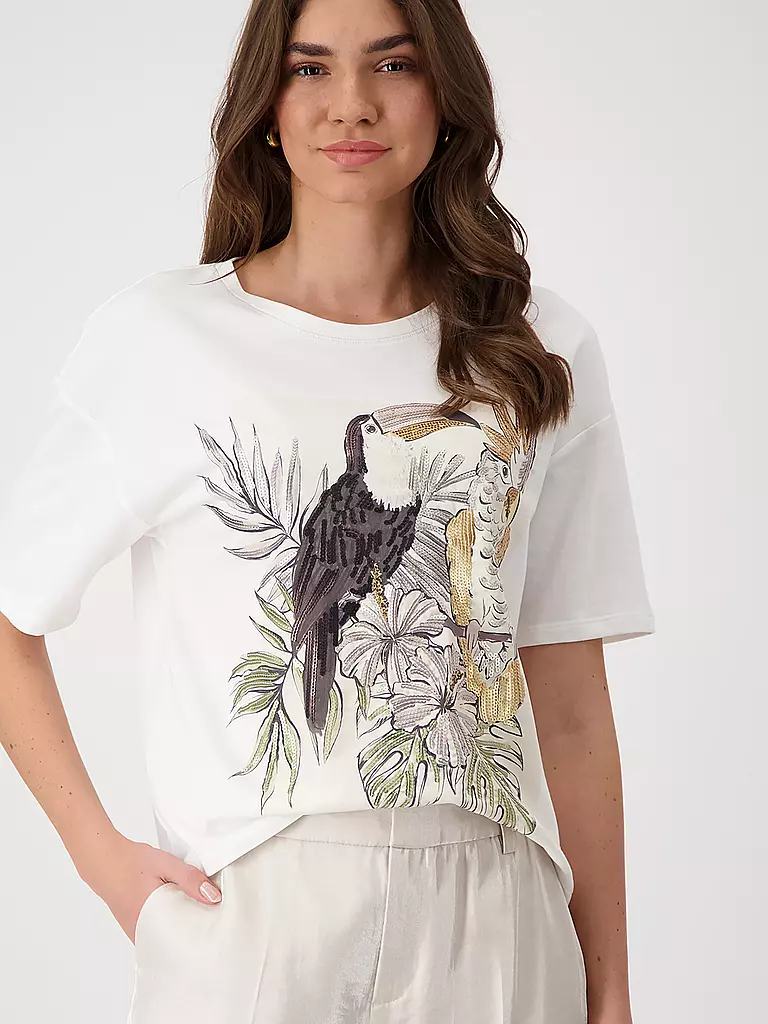 MONARI | T-shirt | Crema