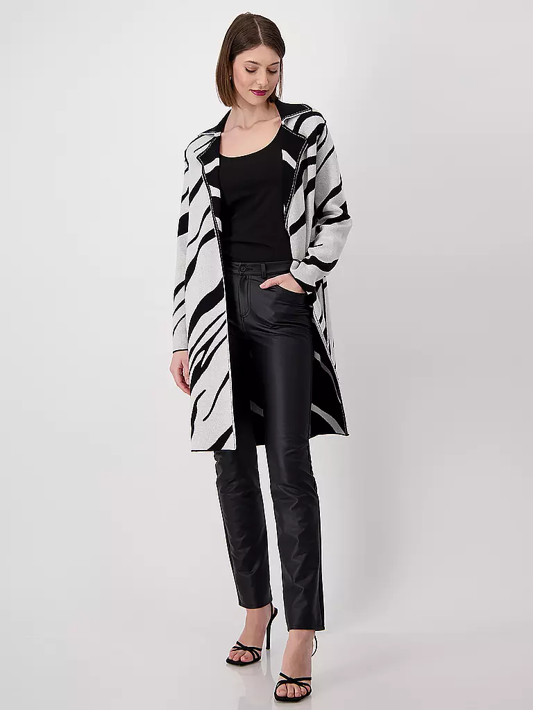 MONARI | Wende Strickjacke | Crema