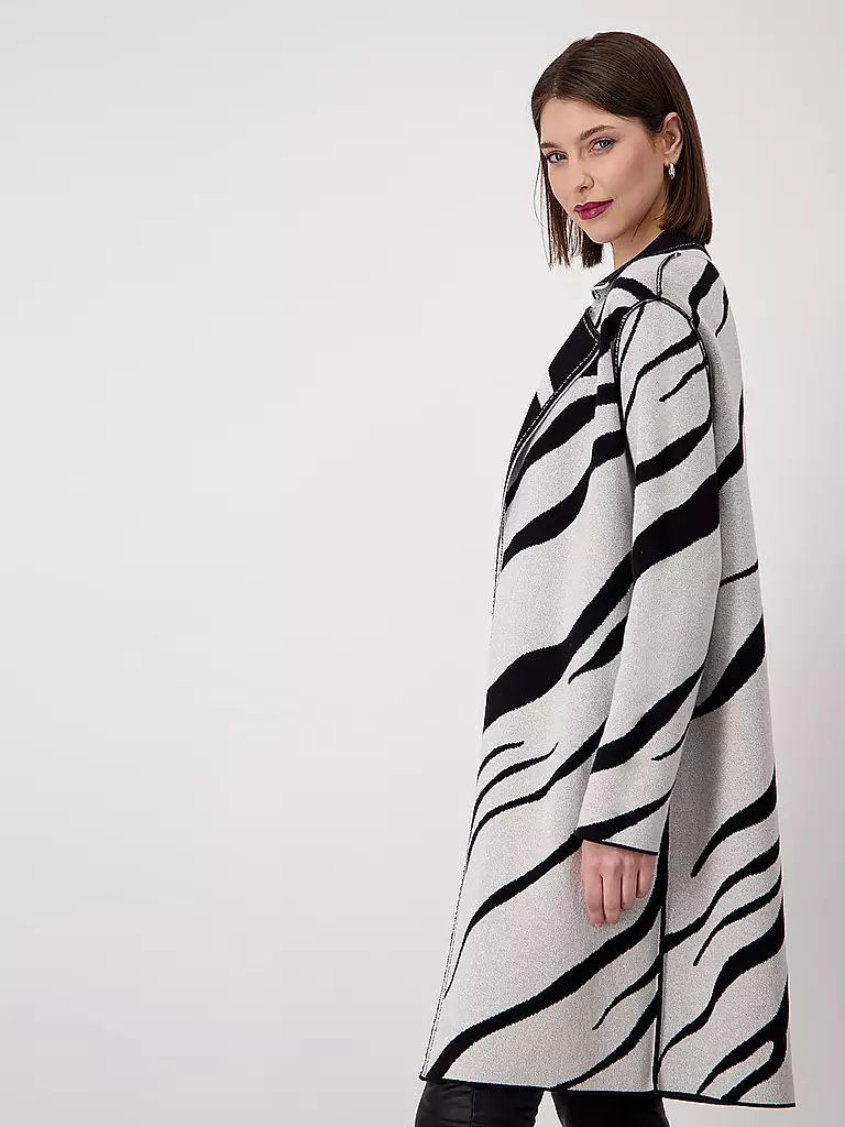 MONARI | Wende Strickjacke | Crema