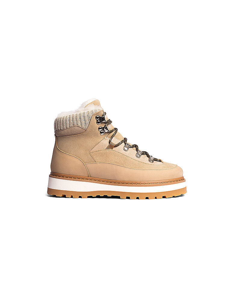 Stivaletti stringati TAG CAP beige 38