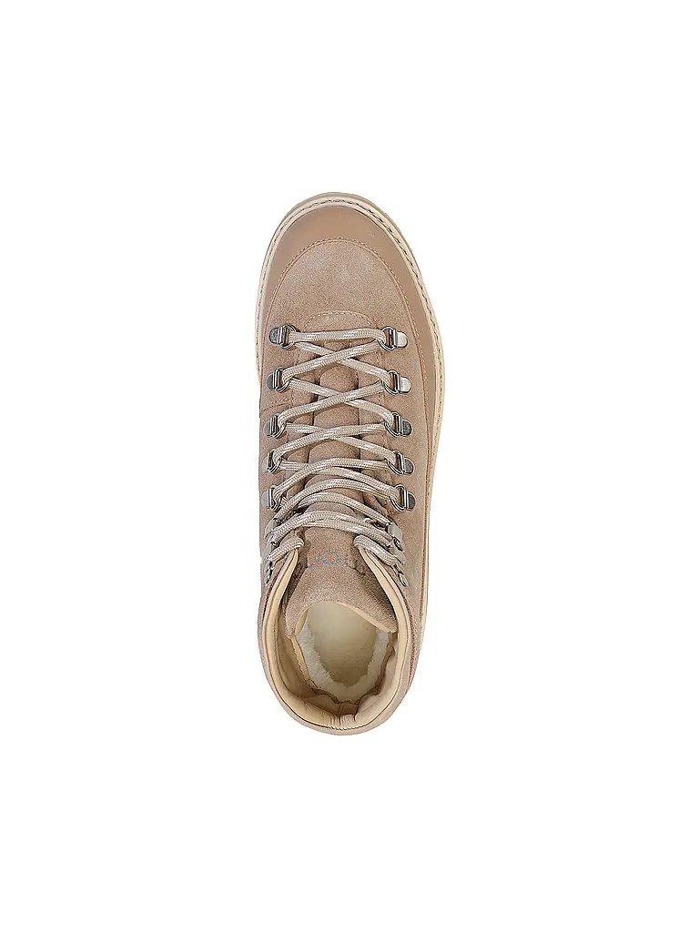 MONO | Stivaletti stringati CORE CAP | Beige