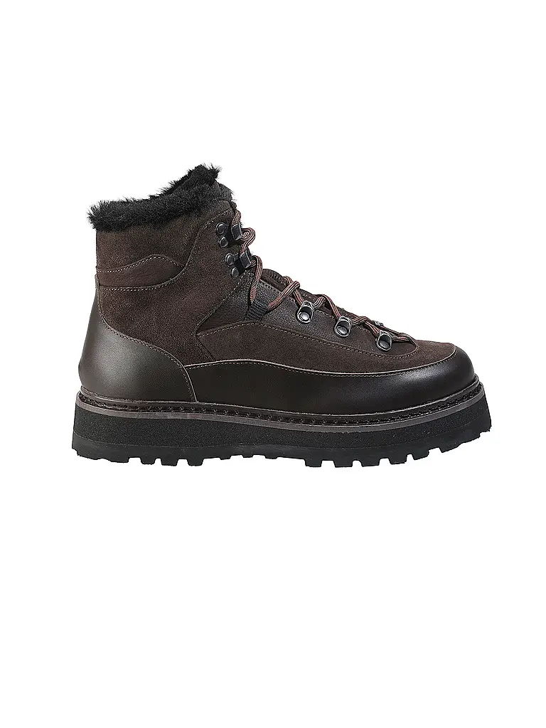 MONO | Stivaletti stringati TAG CAP | Marrone