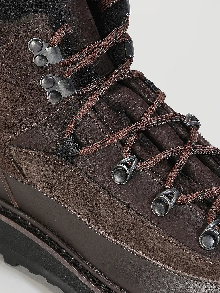 MONO | Stivaletti stringati TAG CAP | Marrone