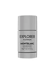 MONT BLANC | Explorer Platinum Deodorant Stick 75g | Senza colore