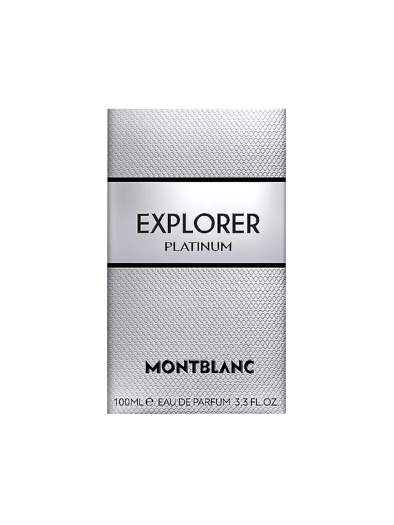 MONT BLANC | Explorer Platinum Eau de Parfum 100ml | Senza colore
