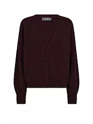 MOS MOSH | Strickjacke MMTHORAV | Rosso scuro
