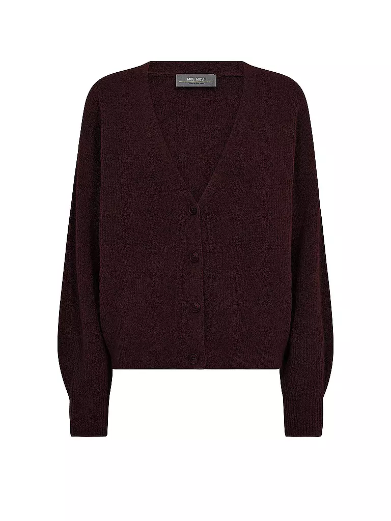 MOS MOSH | Cardigan MMTHORAV | Rosso scuro