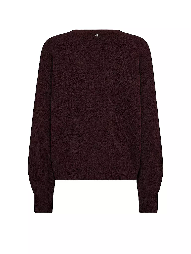 MOS MOSH | Cardigan MMTHORAV | Rosso scuro