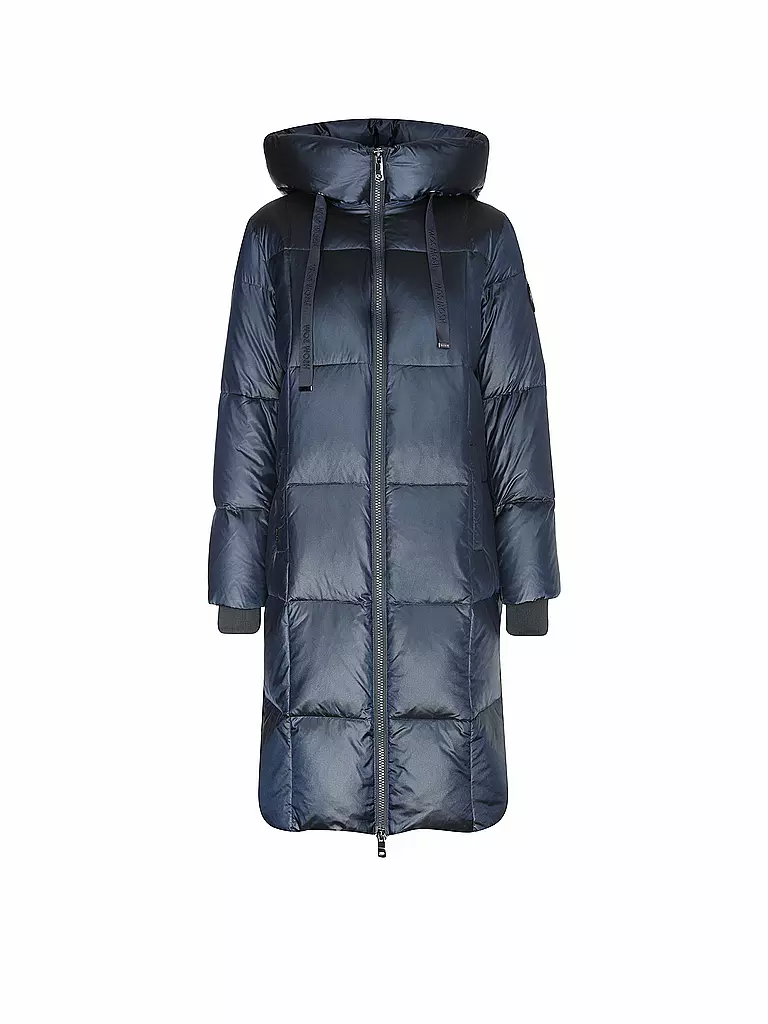 MOS MOSH | Daunensteppmantel MMNOVA | Blu scuro