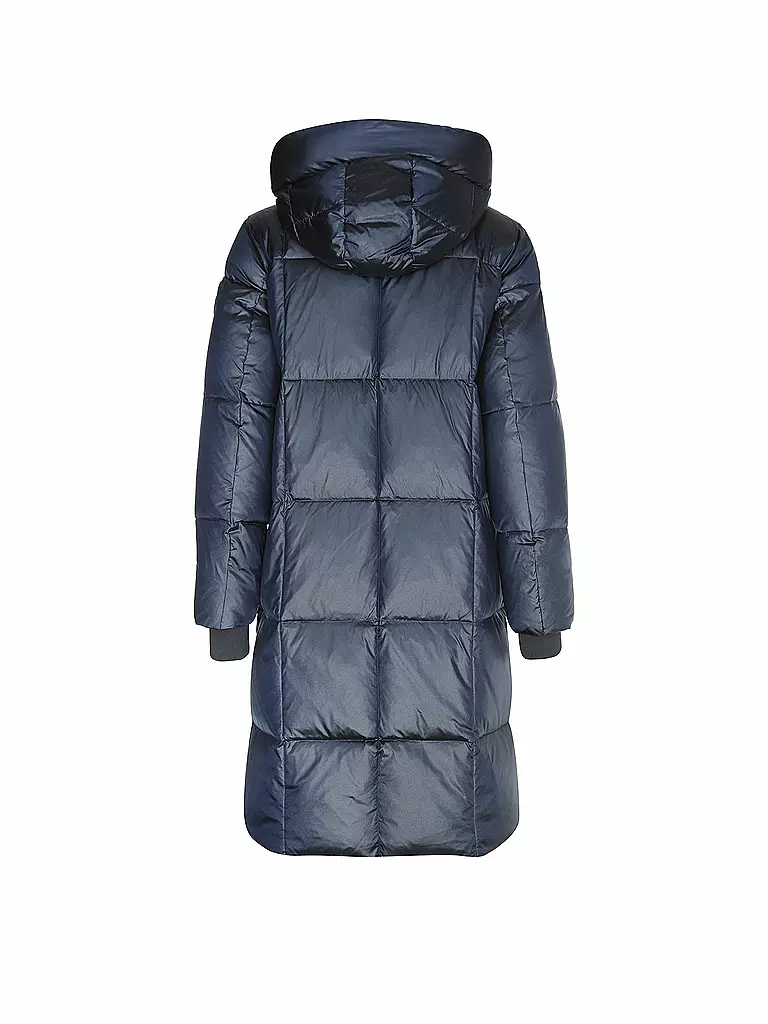 MOS MOSH | Daunensteppmantel MMNOVA | Blu scuro