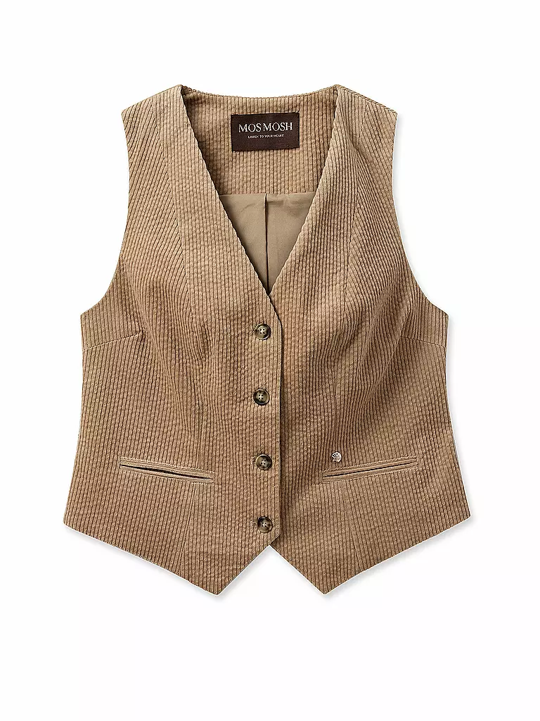 MOS MOSH | Gilet MMCERIS | Cammello