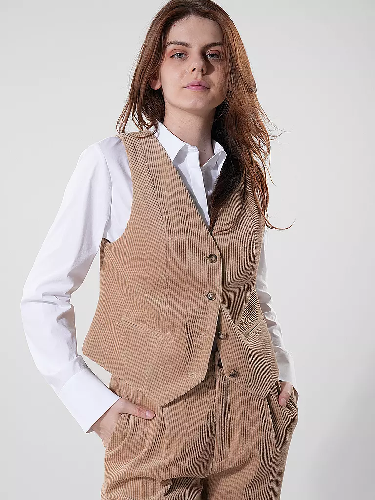 MOS MOSH | Gilet MMCERIS | Cammello