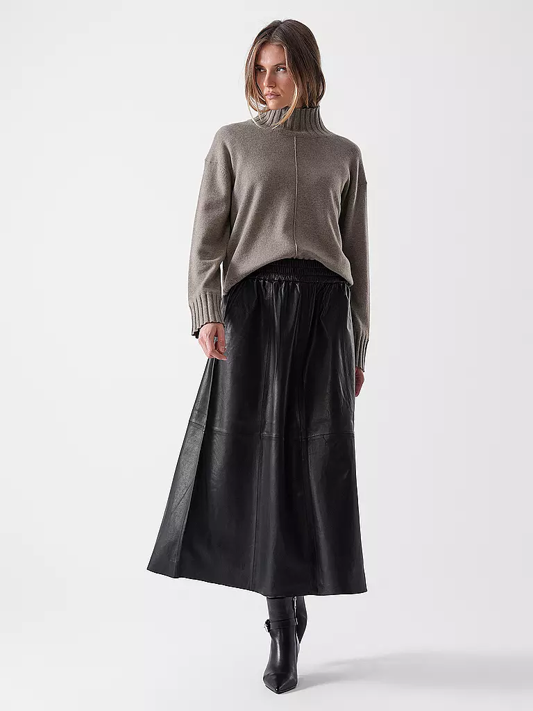 MOS MOSH | Gonna in pelle MMDEENA | Nero