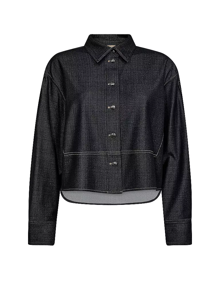 MOS MOSH | Jeansbluse MMANELACILLA | Blu scuro