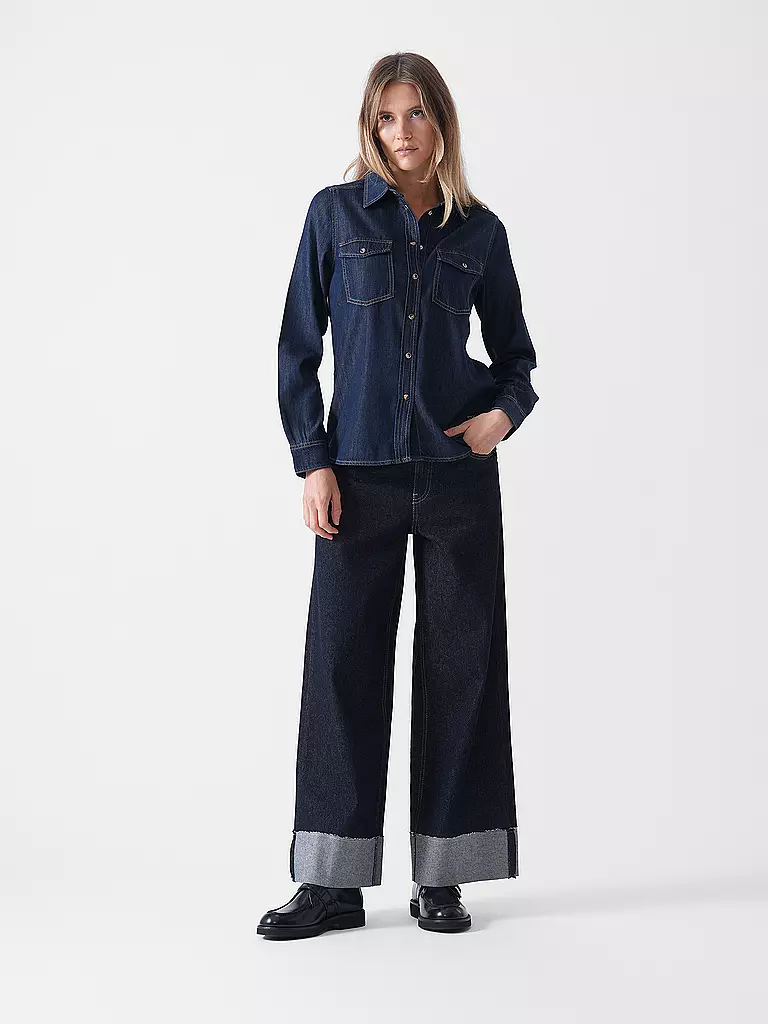 MOS MOSH | Jeansbluse MMNATALIE | Blu scuro
