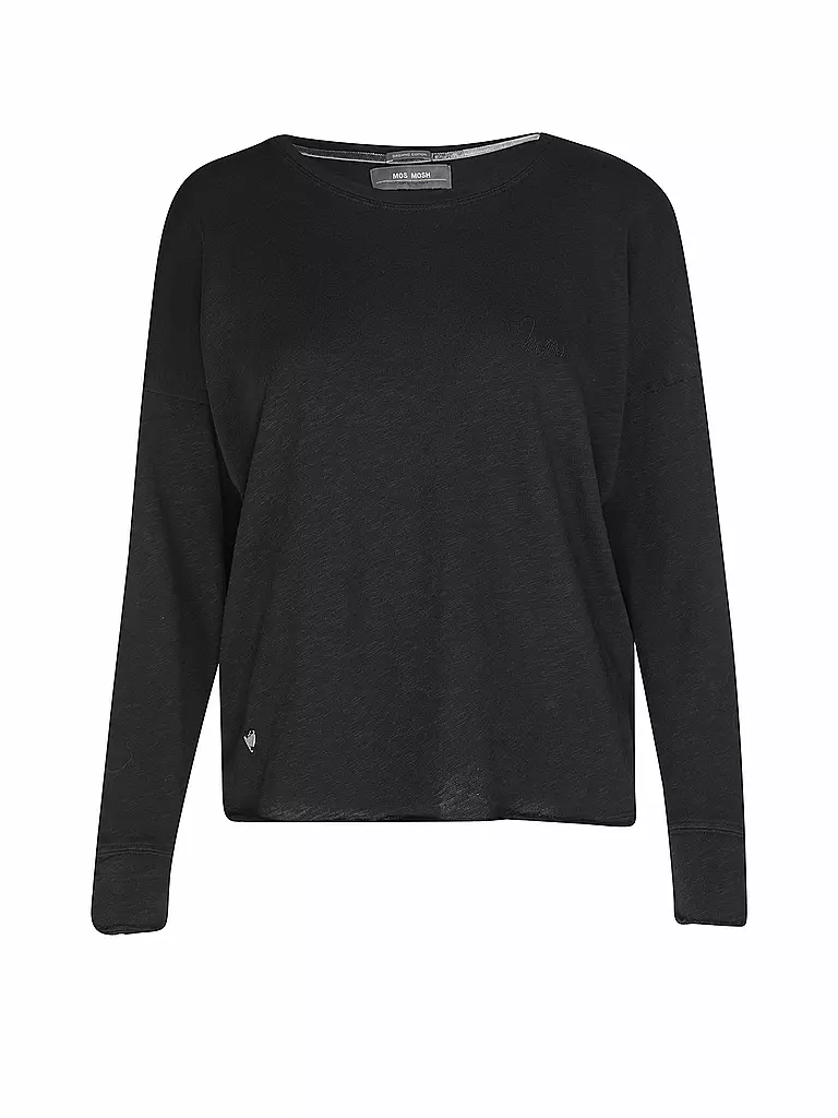 MOS MOSH | Langarmshirt MMGOLY O-LS  | Nero
