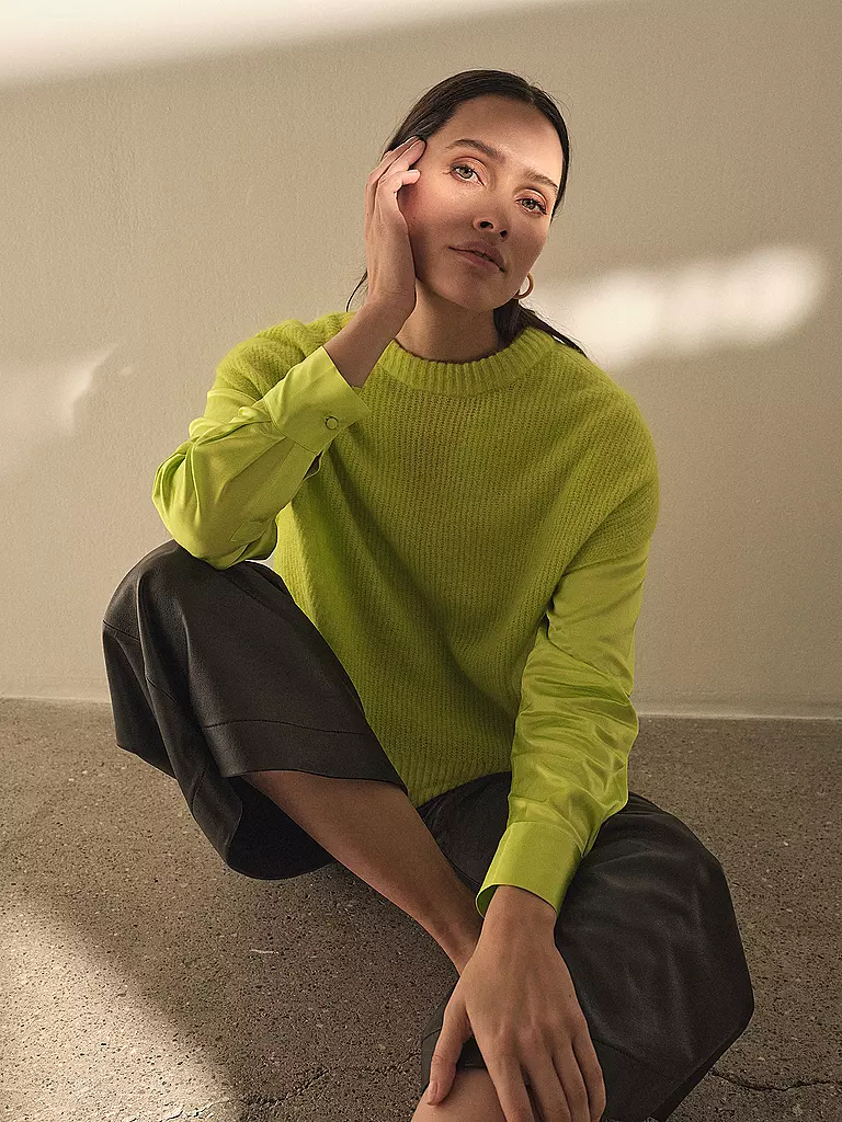 MOS MOSH | Lederhose MMGAZY | Nero