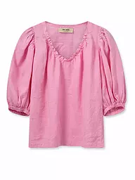 MOS MOSH | Leinenbluse MMTAISSA | Fucsia