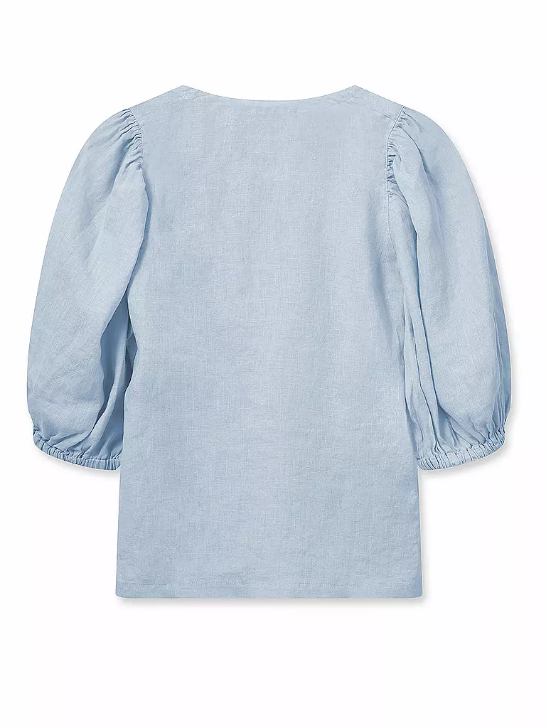 MOS MOSH | Leinenbluse MMTAISSA | Blu chiaro
