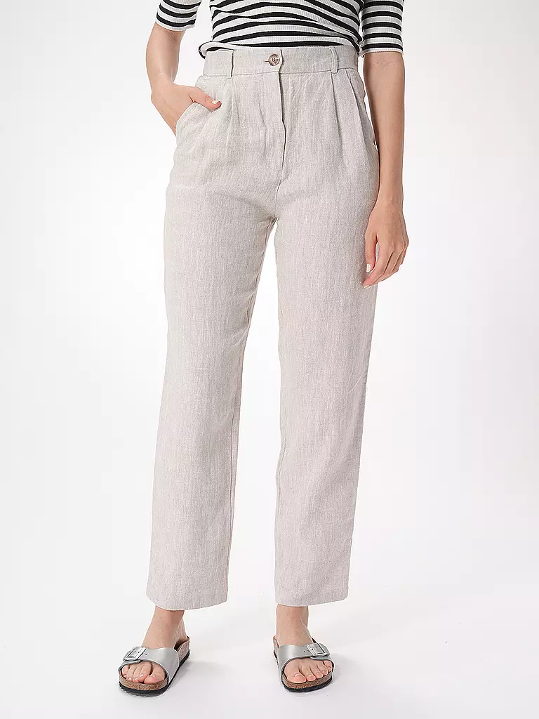 MOS MOSH | Leinenhose MMADLANALINENPANT | Beige