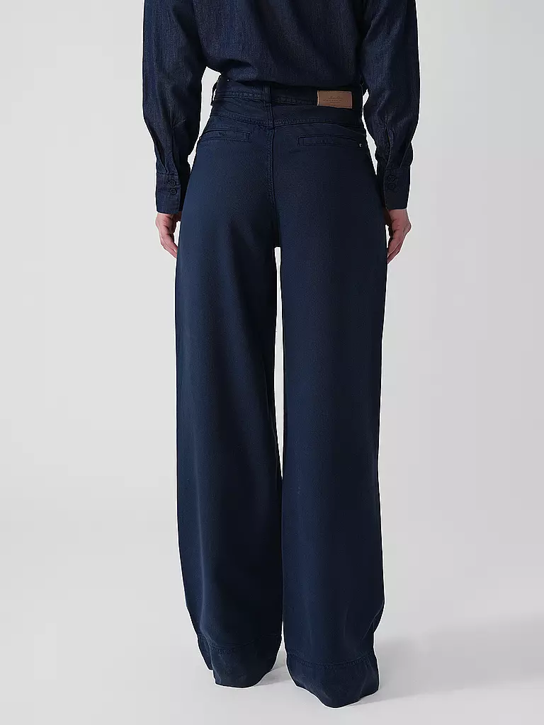 MOS MOSH | Marlenehose MMSOEY | Blu scuro