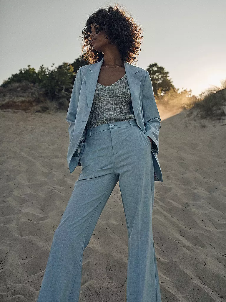 MOS MOSH | Pantaloni business MMRHYS ROY | Blu chiaro