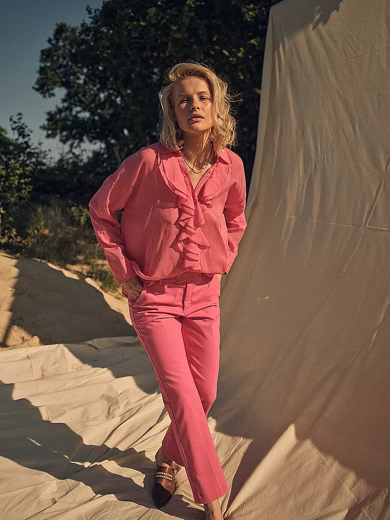 MOS MOSH | Pantaloni da tailleur MMELLEN NIGHT | Fucsia
