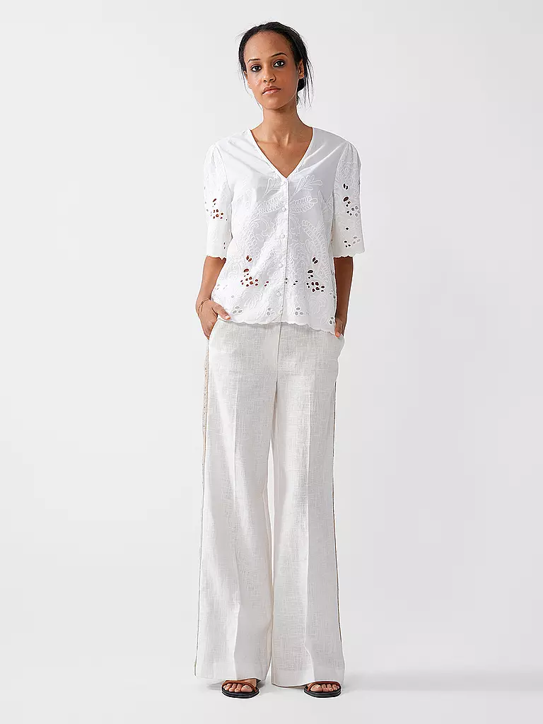 MOS MOSH | Pantaloni Marlene MMBEATA | Crema