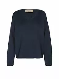 MOS MOSH | Pullover MMBINE | Blu scuro