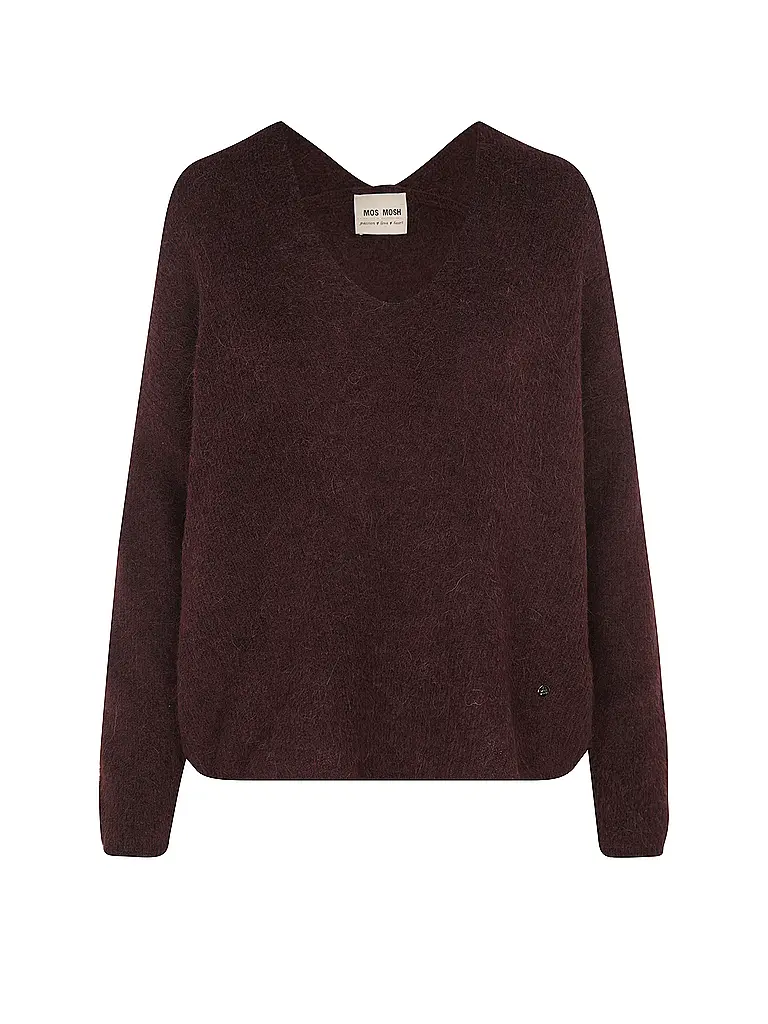 MOS MOSH | Pullover MMTHORAV | Rosso scuro