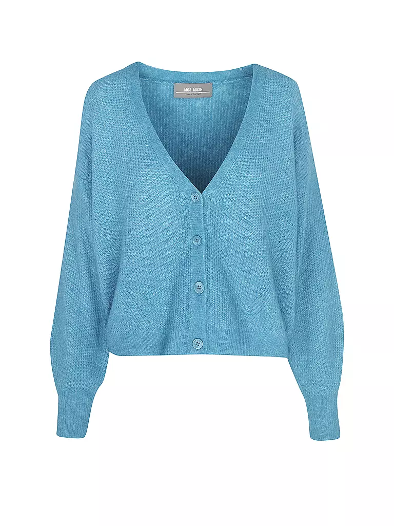 MOS MOSH | Strickjacke MMTHORAV | Blu chiaro