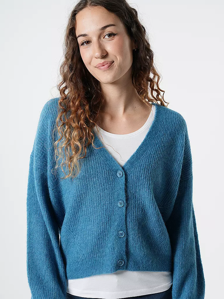MOS MOSH | Strickjacke MMTHORAV | Blu chiaro