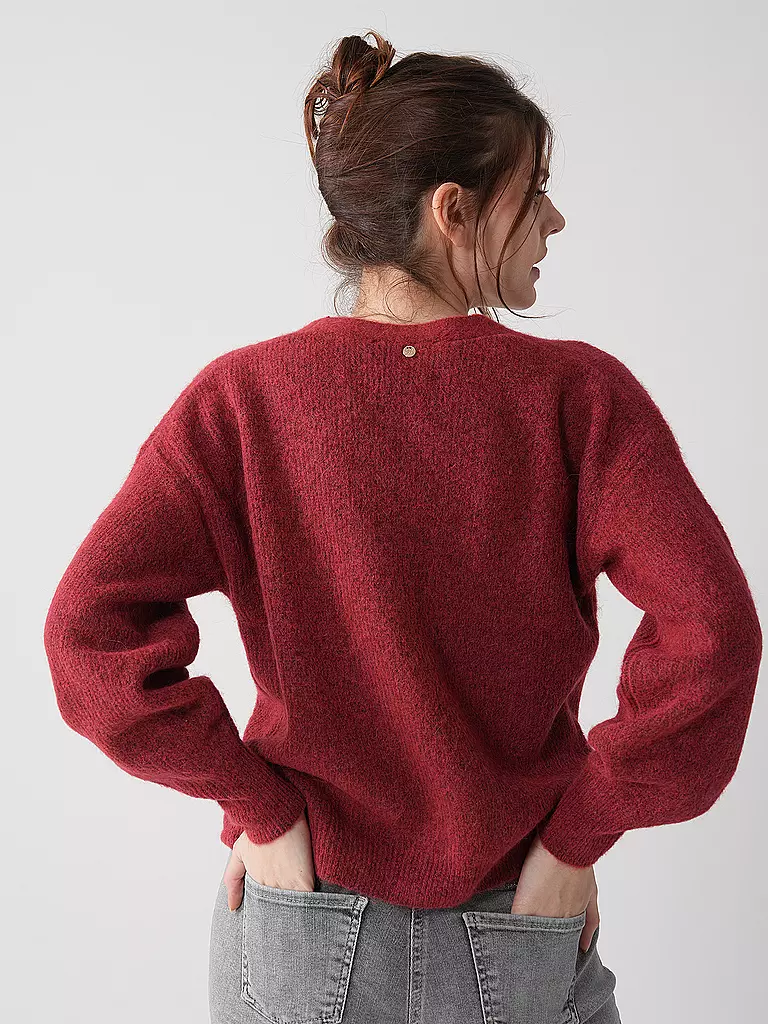 MOS MOSH | Strickjacke MMTHORAV | Rosso