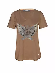 MOS MOSH | T-Shirt MMGETHIO-SSTEE | Marrone chiaro