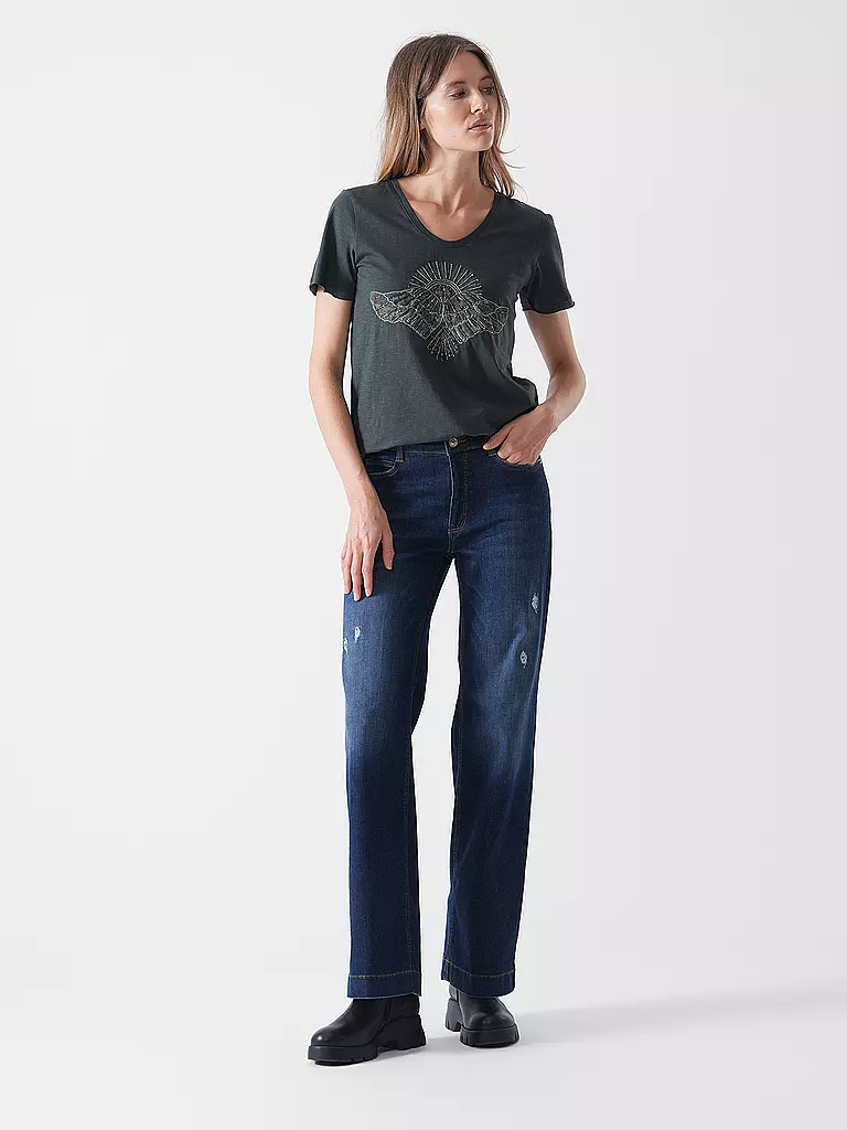 MOS MOSH | T-Shirt MMNADINEO | Oliva