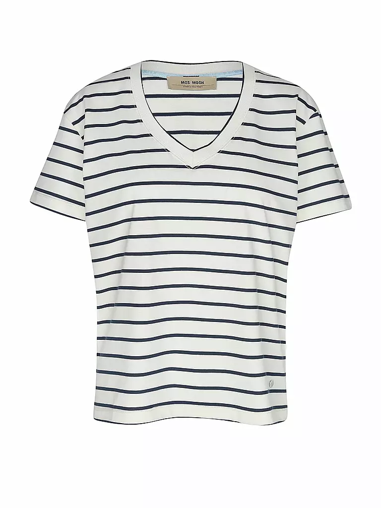 MOS MOSH | T-Shirt MMNANIV | Blu scuro