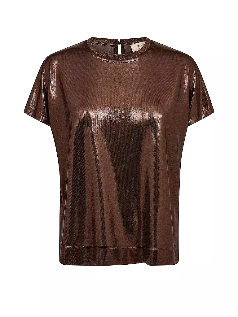 MOS MOSH | T-Shirt MMNIVOLAO | Marrone