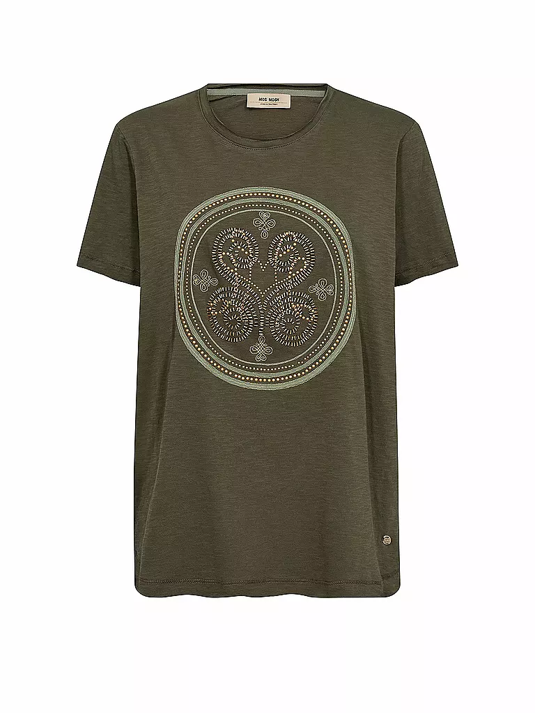 MOS MOSH | T-Shirt MMZANO | Oliva