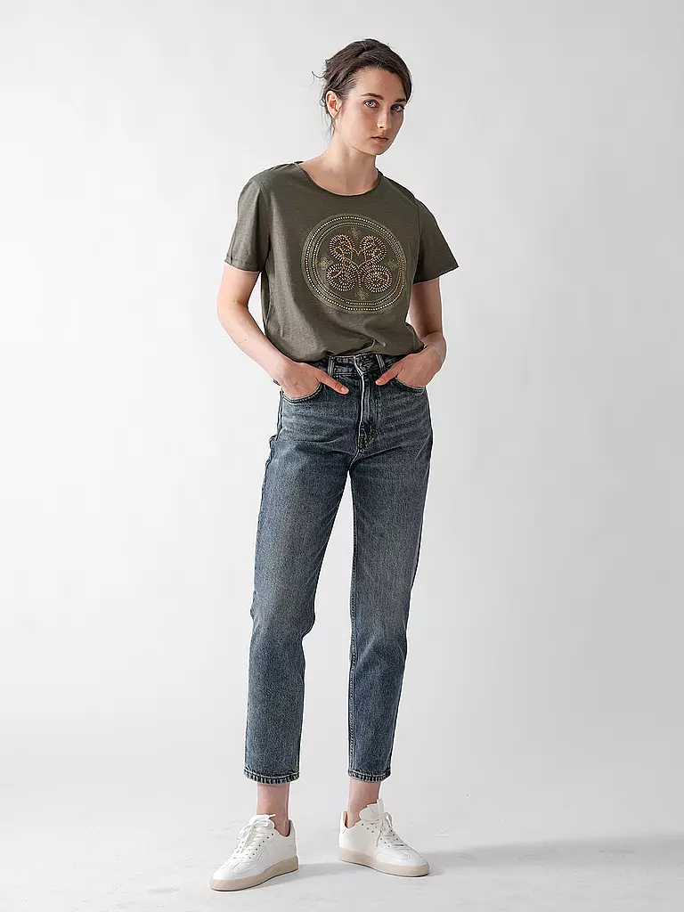 MOS MOSH | T-Shirt MMZANO | Oliva